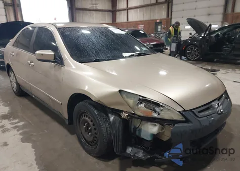 2003 Honda Accord 2.4 Lx из США, поврежденный, VIN 1HGCM56313A141840